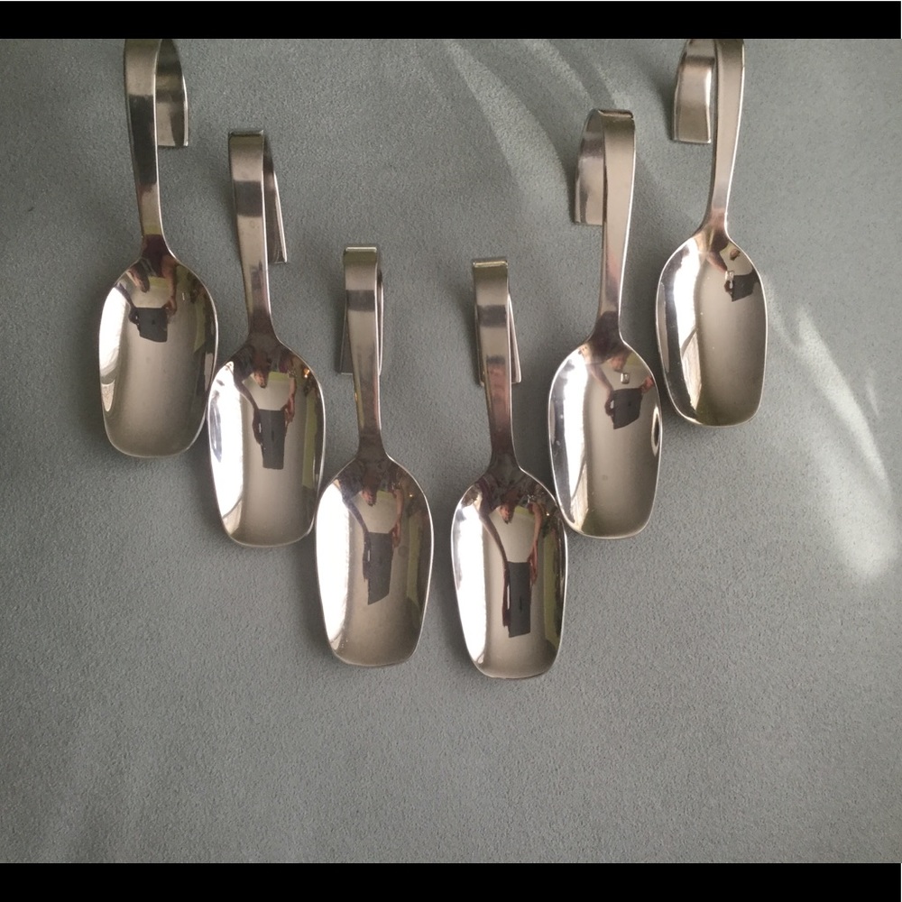 Set of 6 SS Tasting-Appetizer Spoons